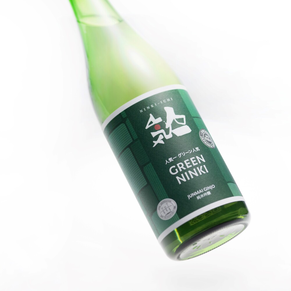 Ninki-ichi Green Ninki organic Junmai-ginjo (720ml)