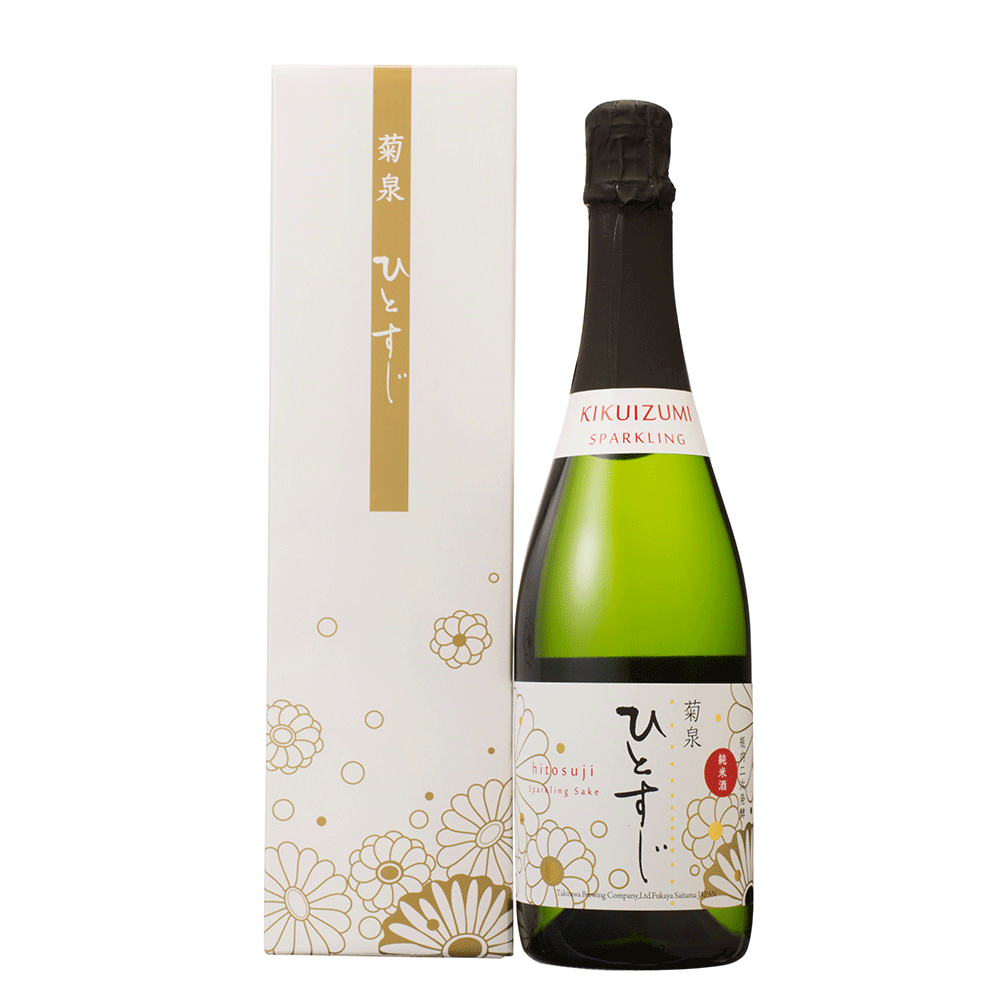 菊泉 Hitosuji 气泡 (720ml)