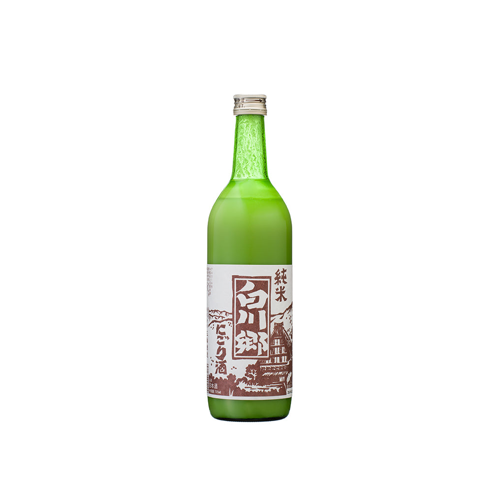 Shirakawago Cloudy Junmai undiluted without charcoaled (720ml)